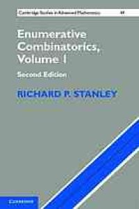 cover of the book Enumerative combinatorics, vol. 1