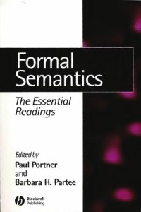 cover of the book Formal semantics : the essential readings