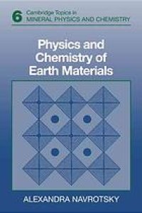 cover of the book Physics and chemistry of earth materials