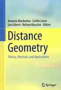 cover of the book Distance geometry : theory, methods, and applications