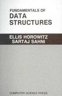 cover of the book Fundamentals of data structures