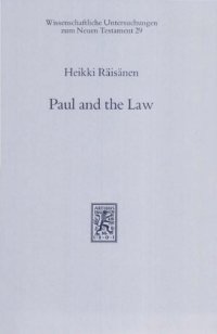 cover of the book Paul and the Law