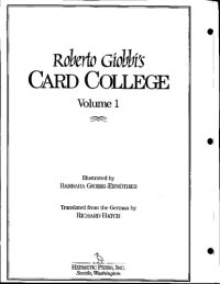 cover of the book Roberto Giobbi's Card College