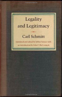 cover of the book Legality and Legitimacy