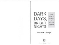 cover of the book Dark days, bright nights: From Black Power to Barack Obama