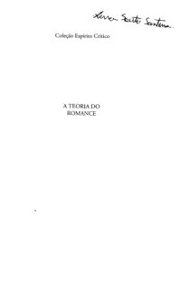 cover of the book A Teoria do Romance