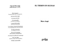 cover of the book El tiempo en ruinas