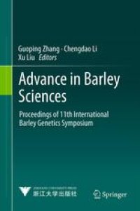 cover of the book Advance in Barley Sciences: Proceedings of 11th International Barley Genetics Symposium