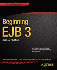 cover of the book Beginning EJB 3: Java EE 7 edition