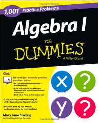 cover of the book 1,001 Algebra I Practice Problems For Dummies