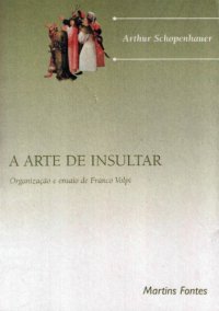 cover of the book A arte de insultar