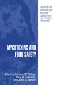 cover of the book Mycotoxins and Food Safety