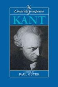 cover of the book The Cambridge companion to Kant