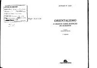 cover of the book Orientalismo : o oriente como invenção do ocidente