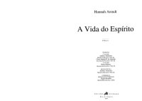 cover of the book A vida do espírito