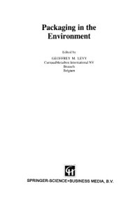 cover of the book Packaging in the environment