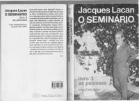 cover of the book O seminário : livro 3: as psicoses