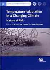 cover of the book Temperature adaptation in a changing climate : nature at risk