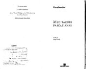 cover of the book Meditações pascalianas