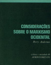 cover of the book Considerações sobre o marxismo ocidental