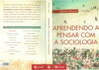 cover of the book Aprendendo a pensar com a sociologia