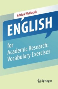 cover of the book English for Academic Research: Vocabulary Exercises