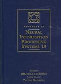 cover of the book Advances in Neural Information Processing Systems 19: Proceedings of the 2006 Conference