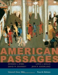 cover of the book American Passages: A History of the United States, Volume II: Since 1865