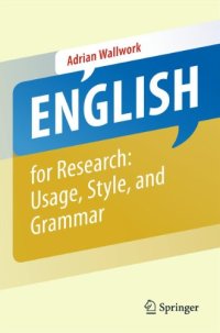 cover of the book English for Research: Usage, Style, and Grammar