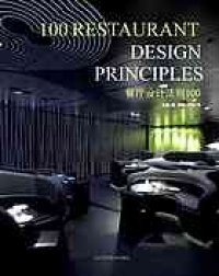 cover of the book 100 restaurant design principles