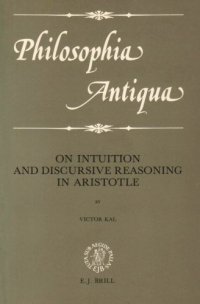 cover of the book On Intuition and Discursive Reasoning in Aristotle