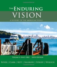 cover of the book The Enduring Vision: A History of the American People : Since 1865