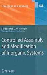 cover of the book Controlled Assembly and Modification of Inorganic Systems