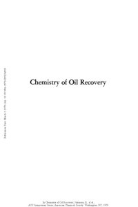 cover of the book Chemistry of Oil Recovery