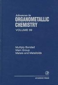 cover of the book Multiply bonded main group metals and metalloids