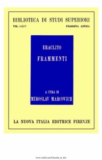 cover of the book Frammenti