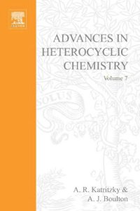 cover of the book Advances in Heterocyclic Chemistry