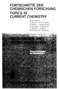 cover of the book Orientation and Stereoselection