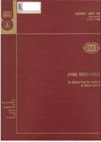 cover of the book Atomic Energy Levels: As Derived From the Analyses of Optical Spectra (Cr-Nb)