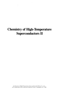 cover of the book Chemistry of High-Temperature Superconductors II