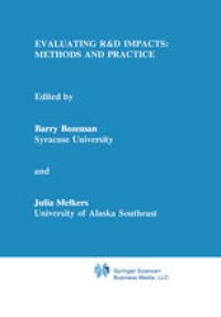 cover of the book Evaluating R&D Impacts: Methods and Practice