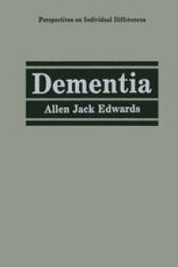 cover of the book Dementia