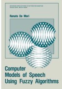 cover of the book Computer Models of Speech Using Fuzzy Algorithms