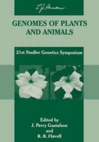 cover of the book Genomes of Plants and Animals: 21st Stadler Genetics Symposium