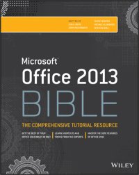 cover of the book Microsoft Office 2013 Bible