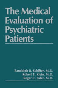 cover of the book The Medical Evaluation of Psychiatric Patients