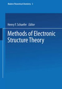 cover of the book Methods of Electronic Structure Theory