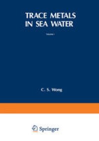 cover of the book Trace Metals in Sea Water