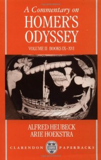 cover of the book A Commentary on Homer's Odyssey: Volume II:  Books IX-XVI