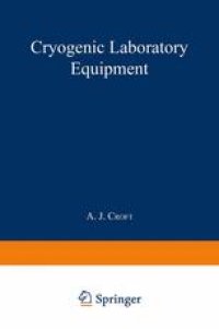 cover of the book Cryogenic Laboratory Equipment